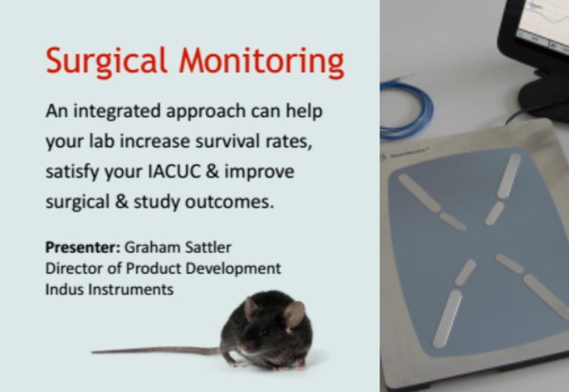 Rodent Surgical Monitor – Improve Survival Rates While Satisfying Your IACUC