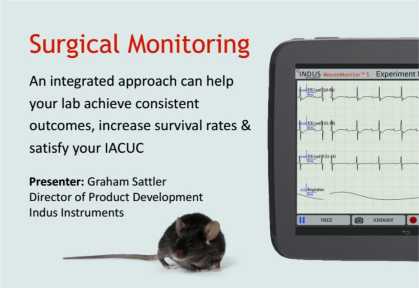 Rodent Surgical Monitor – Consistent Outcomes and Satisfying IACUC